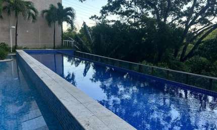 Apartamento Elegante com Vista Mar Parcial e Infraestrutura Completa no Cosmopolitan Residence – Alphaville 1