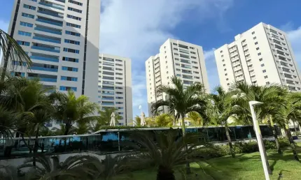 Apartamento de Luxo com Vista Mar e 3 Suítes no Hemisphere 360 - Pituaçu