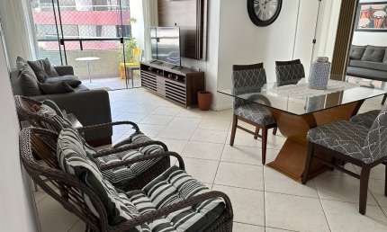 Alugue este apartamento incrível na Pituba – 4 quartos, 197m², mobiliado!