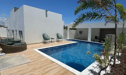 Casa em condomínio fechado com 3 quartos à venda no Arembepe (Abrantes), Camaçari 
