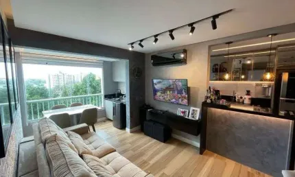 Apartamento- 2/4 com suíte - 71m² - porteira fechada - lauro de freitas