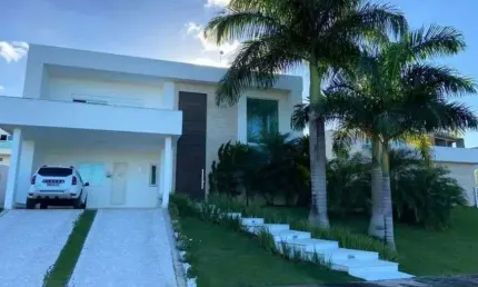 MANSÃO 5 QUARTOS COM 4 SUÍTES - ALPHAVILLE LITORAL NORTE II