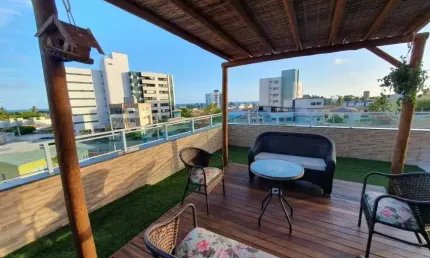 Cobertura - 2/4 com suíte - 127m² - vista mar - piatã