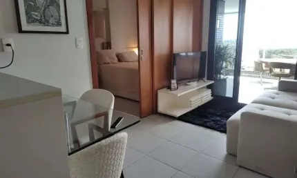 Quarto e sala - 53m² - andar altíssim0 - porteira fechada - salvador prime