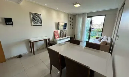 Apartamento- 1/4 e sala - 54m² - vista mar - armação