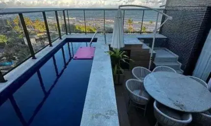 APARTAMENTO COBERTURA - 3 QUARTOS SENDO 2 SUÍTES - PATAMARES
