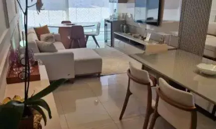 APARTAMENTO - 3/4 SENDO 2 SUÍTES - 102M² - NASCENTE - GRAÇA
