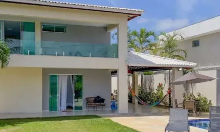 Casa em condomínio fechado com 4 quartos à venda na Rua Agulhão Do Canto Do Mar, 1, Guarajuba, Camaçari