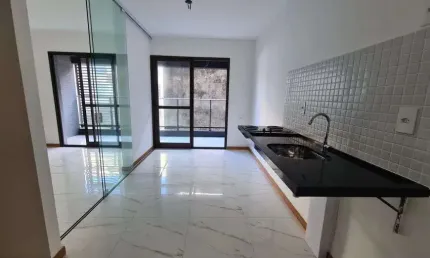 Apartamento - 1/4 e sala - 30m² - vista mar - farol da barra