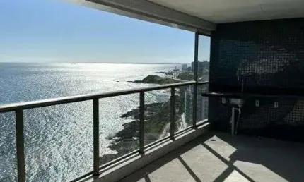 APARTAMENTO ALTO PADRÃO - 4 SUÍTES - VISTA MAR - ONDINA