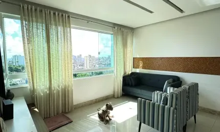 Excelente apartamento de 3/4, suíte, no campo grande