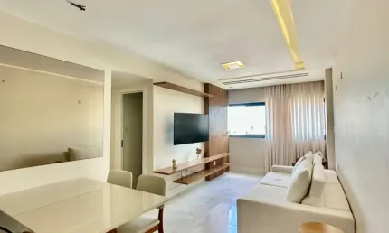 OPORTUNIDADE: Belíssimo apartamento de 2/4 em Armação com suíte, porteira fechada