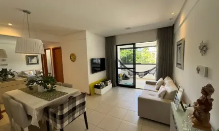 Excelente apartamento de 3/4 totais no Stiep, bem localizado