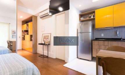 Apartamento com 1 dormitório à venda, 34 m² por R$ 600.000,00 - Brooklin Paulista - São Paulo/SP