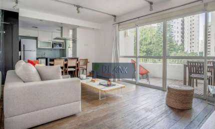 Apartamento Duplex com 1 dormitório, 74 m² - venda por R$ 1.850.000,00 ou aluguel por R$ 13.013,97/mês - Moema - São Paulo/SP