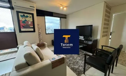 Apartamento MOBILIADO  com 1 dormitório para alugar, 74 m² por R$ 11.116/mês - Itaim Bibi - São Paulo/SP