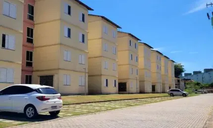 Apartamento com 2 dormitórios no residencial água marinha  rodeio