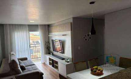 APARTAMENTO Á VENDA NO CONDOMINIO SPAZIO D´ ITALIA COM 77,18 M² E 3 DORMITORIOS SENDO UMA SUITE/ MOGI DAS CRUZES SP 