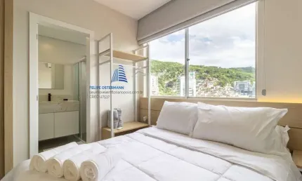 Studio todo reformado e mobiliado, com 1 vaga garagem rotativa