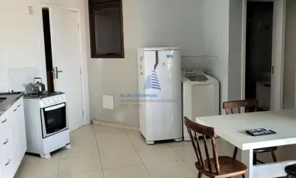 Studio com vista mar, 1 vaga de garagem rotativa, prédio com infraestrutura de lazer