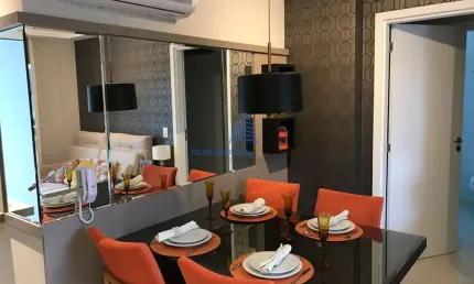 Apartamento Alto Padrão de 1 dormitório, finamente mobiliado e decorado, no bairro Trindade, Florianópolis/SC