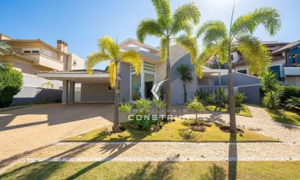 CASA TÉRREA À VENDA NO ALPHAVILLE CAMPINAS, CAMPINAS-SP