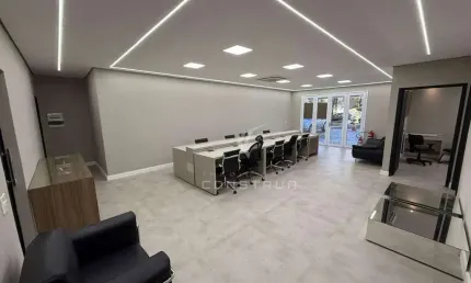 Sala comercial com 5 salas para alugar na Rua Guapuruvu, 302, Alphaville, Campinas