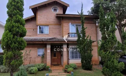 Casa estilo europeu - 4 suítes - alphaville dom pedro - campinas/sp