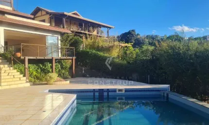 LINDA CASA 4 SUÍTES + EDICULA - VENDA E LOCAÇÃO - COND. MOINHO DE VENTO - VALINHOS/SP