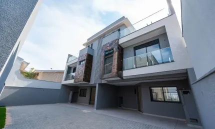Casa em condomínio fechado com 3 quartos à venda na Rua Coronel João Guilherme Guimarães, 909, Bom Retiro, Curitiba