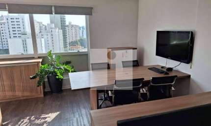 Sala Comercial Mobiliada para Locação 40 m² – Easy Office | Av. Orosimbo Maia – Campinas/SP