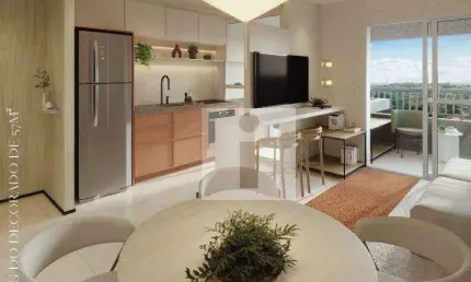 APARTAMENTO 2 dormitórios LAZUR  MANSÕES SANTO ANTÔNIO  com 2 e 3 DORM. 57, 70, 85,97m²   a partir R$ 560.000  Campinas/SP