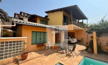Casa em condomínio fechado com 4 quartos à venda na Rua da Lagoa, 89, Loteamento Caminhos de San Conrado (Sousas), Campinas