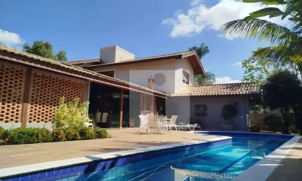 Casa com 4 dormitórios, 460 m² -  á venda ou aluguel  - arboreto dos jequitibás (sousas) - campinas/sp