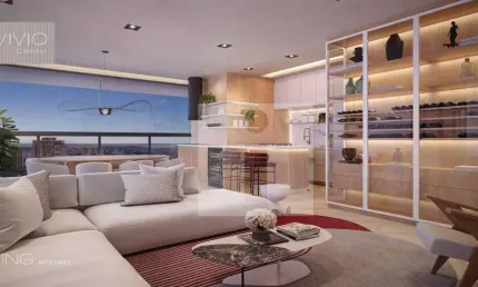 Apartamento tipo com 3 suítes à venda - VÍVIO Cambuí - Campinas/SP