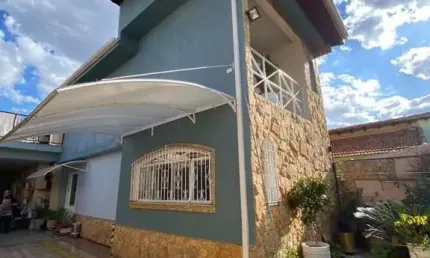 Sobrado para Venda em Suzano, Jardim Imperador, 4 dormitórios, 1 suíte, 2 banheiros, 5 vagas