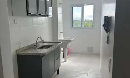 Apartamento para Locação em Mogi das Cruzes, Botujuru, 2 dormitórios, 1 banheiro, 1 vaga