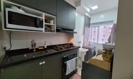 Apartamento para Venda em Poá, Água Vermelha, 2 dormitórios, 1 banheiro, 1 vaga
