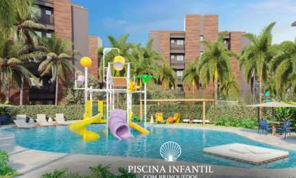 Apartamento para Venda em Aquiraz, Japão, 3 dormitórios, 2 suítes, 3 banheiros, 4 vagas