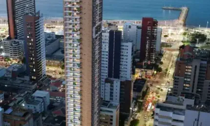Apartamento para Venda em Fortaleza, Meireles, 2 dormitórios, 1 suíte, 2 banheiros, 1 vaga