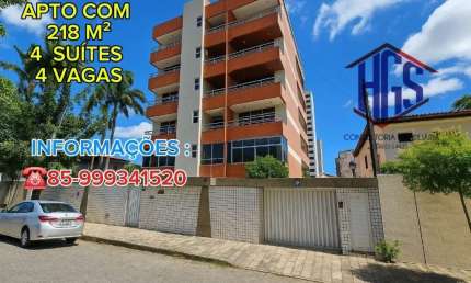 Apartamento para Venda em Fortaleza, DIONÍSIO TORRES, 4 dormitórios, 3 suítes, 4 banheiros, 4 vagas
