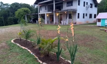 Chácara 5 km da igreja do Roseira, Colombo, lugar alto com vista para a serra do mar