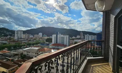 Apartamento com 3 quartos à venda no campo grande, santos , 395 m2 por r$ 2.500.000