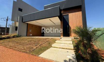 Casa Condomínio Fechado à venda, 3 quartos, Cond. Raros (Alto Umuarama) - Uberlândia/MG - Rotina Imobiliária