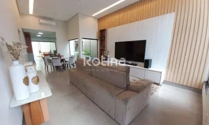 Casa Condomínio Fechado à venda, 3 quartos, Jardim Holanda - Uberlândia/MG - Rotina Imobiliária