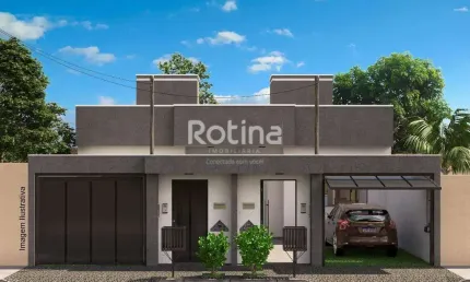 Casa à venda, 2 quartos, Novo Mundo - Uberlândia/MG - Rotina Imobiliária