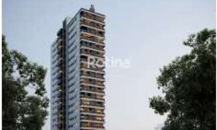 Apartamento 1 dormitório com cozinha e living integrados - Uberlândia/MG - Rotina Imobiliária