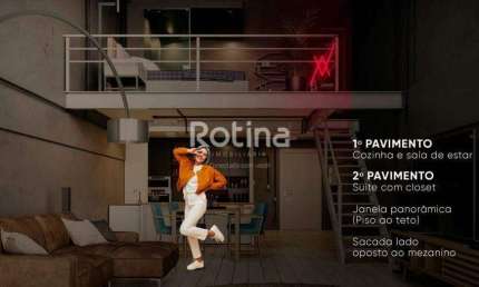 Apartamento à venda, 1 quarto, Lídice - Uberlândia/MG - Rotina Imobiliária