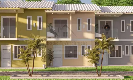 Casa em Condomínio para Venda em Saquarema, Porto da Roça I, 2 dormitórios, 2 banheiros, 1 vaga