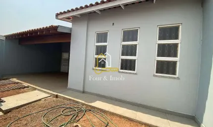 Casa com 2 quartos à venda na Avenida Fiori Giglioti, Jardim Serra Azul, Araraquara